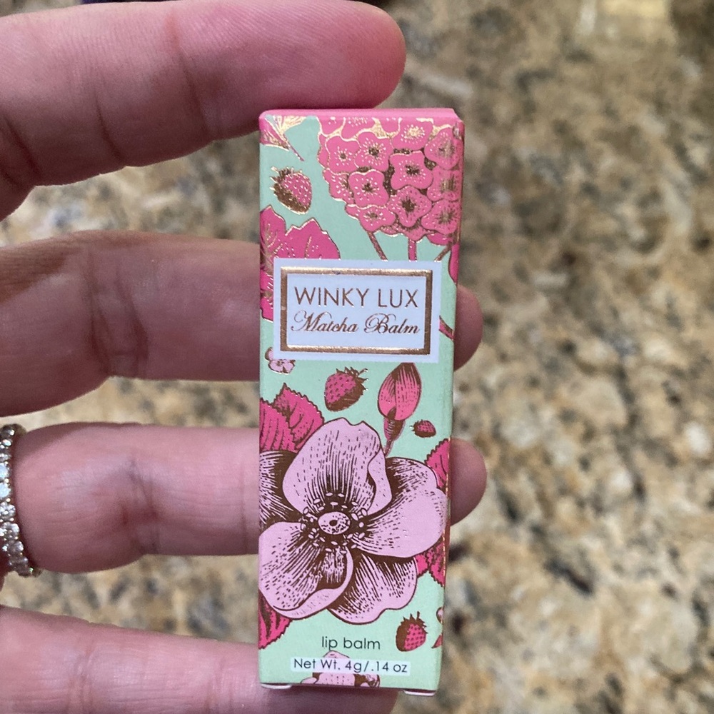 Winky Lux Matcha Balm Lip Balm - Pink and Green - Picture 2 of 6